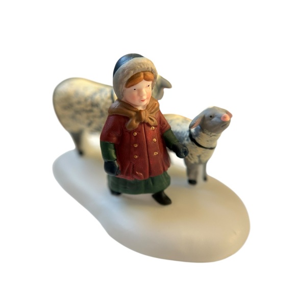 Dept 56 Dickens' Heritage Village Bringing Fleeces to the Mill #5819-0 With Box - Picture 7 of 9